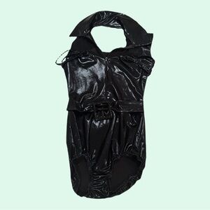 Latex Leotard Dance Costume